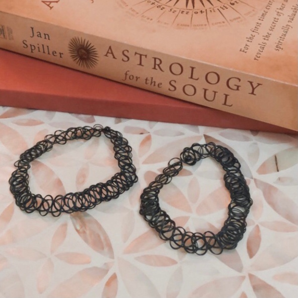 Two Black Chokers